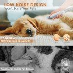 Dog Grooming Vacuum, Pet Grooming Kit, Dog Clipper Nail Trimmer Grinder, 2.5L Dust Cup 7 Grooming Tools 11000Pa Dog Vacuum for Shedding Grooming, Pet Grooming Vacuum for Dogs, Home Cleaning, PG50 Plus