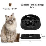 YINEYA Anti-Choking Slow Feeder Dog Bowls Small Size Dog, Slow Feeder Cat Bowl, Supplies and Puzzle for Pet