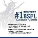 Fluval Bug Bites Tropical Fish Food, Flakes for Small to Medium Sized Fish, 3.17 oz., A7332, Brown