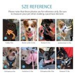 Dog Harness for Small Dogs, Small Dog Harness and Leash Set, Honeycomb Grid, Reflective Lightweight Harness & Anti-Twist Pet Lead,Dog Harness(Multi Color, Size: XS-S-M) (XS, Black)