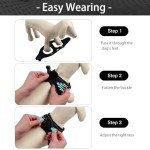 Dog Harness for Small Dogs, Small Dog Harness and Leash Set, Honeycomb Grid, Reflective Lightweight Harness & Anti-Twist Pet Lead,Dog Harness(Multi Color, Size: XS-S-M) (XS, Black)