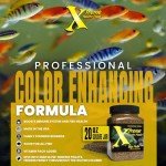 Xtreme Big Fella 3.0mm Pellets: Professional Nutrition for Medium to Large Cichlid/Community Fish - Boost Immune & Digestive Health, Color & Energy, Max Protein Fish Food – USA Farm Grown (20oz)