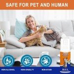 hply tea Cat Deterrent Spray - Effective Training Aid with Natural Ingredients, Safe Indoor & Outdoor Deterrent for Furniture Protection, Non-Toxic Anti-Scratch Formula (2 Pcs * 100 ML) 7.0 OZ Orange