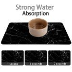 Dog Food Mats for Floors Absorbent, Pet Cat Food Mat - Quick Dry Dog Bowl Mats for Food and Water, Eco-Friendly Boho Pet Supplies