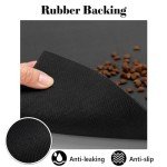 Dog Food Mats for Floors Absorbent, Pet Cat Food Mat - Quick Dry Dog Bowl Mats for Food and Water, Eco-Friendly Boho Pet Supplies