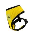 Active Dogs Dog Harness No Pull & No Choke Adjustable Pet Vest Harness for Dogs Reflective Adjustable Breathable Front Clip Pet Harness for Small Medium and Large Dogs (X-Small, Yellow)