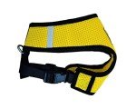 Active Dogs Dog Harness No Pull & No Choke Adjustable Pet Vest Harness for Dogs Reflective Adjustable Breathable Front Clip Pet Harness for Small Medium and Large Dogs (X-Small, Yellow)