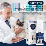 JAMBOS Cat Deterrent Spray - Safe Indoor & Outdoor Deterrent for Furniture Protection, Effective Training Aid with Natural Ingredients - Non-Toxic Anti-Scratch Formula for Cats and Kittens 5.08 Ounces