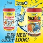 Tetra ColorPlus Fish Food Flakes, Tropical Flakes With Natural Color Enhancers, 7.06 Ounce