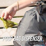 Leash Boss Travel Dog Food Container, Portable Dog Food Travel Bag, Pet Travel Food Storage Container, Large Capacity Kibble Carrier Pet Food Bin, Cat Food Container, Dog Accessories for Camping