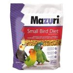 Mazuri | Nutritionally Complete for Small Birds | 2.5 Pound (2.5 lb.) Bag