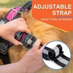 Essential Dog Harness, No Pull Pet Harness with 3 Side Rings for Leash Placement, No Choke, Reflective, Adjustable Pet Vest, Easy On-Off & Improved Control Handle, Training, Walking, Running
