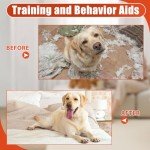 PLUS CABLE No Chew Spray for Dogs, Bitter Apple Spray for Dogs to Stop Chewing Licking, Alcohol-Free Non-Toxic Anti Chew Spray for Dogs Pet Training & Behavior Aids Protects Furniture (Orange1)