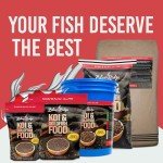 Blue Ridge Koi Fish Food 25lb - Koi Food 3/16” Large and Mini Blend Growth Formula, Goldfish Food, Premium Fish Food for Ponds, Ponds Fish Food, Floating Pond Pellets