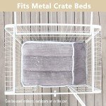 WINDRACING Large Dog Bed with Pillow for Crate Kennel, Sofa Dog Bed, Super Soft pet Bed for Medium, Jumbo, Furniture