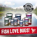 Fluval Bug Bites Color Enhancing Fish Food for Tropical Fish, Flakes for Small to Medium Sized Fish, 3.17 oz., A7348, Brown
