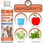 Qucship Not Here Dog Spray - Safe and Effective Dog Training Aid - Stop Inappropriate Peeing Indoors -Easy to use-8oz