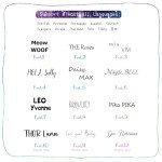 Cats Dogs ID Tags Personalized Lovely Symbols Pets Collar Name Accessories Simple Custom Engraved Supplies for Small Four Legged Child Necklace Chain Anti-Lost Shiny Stainless Steel 316L Charm