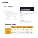 Carhartt Nylon Duck No Pull Dog Harness, Fully Adjustable Dog Harness with Quick Control Handle and Reflective Accents, Carhartt Brown, Medium