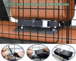 CASIMR Dog Car Barrier for SUVs, Vehicles, Trucks, Cars, Adjustable Pet Divider Cargo Area Universal-Fit, Folding Design for Easy Storage, Heavy-Duty Wire Mesh Barriers Safety Travel Accessories
