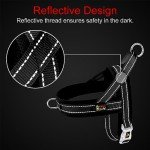 Plutus Pet No Pull Dog Harness with Breathable Mesh Padded, Adjustable Reflective Escape Proof Dog Harness, Quick Fit Dog Vest Harness for Small Medium Large Dogs(M, Beige)