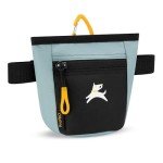 OllyDog Goodie Treat Bag, Dog Treat Pouch, Waist Belt Clip for Hands-Free Training, Magnetic Closure, Dog Training and Behavior Aids, Three Ways to Wear (St. Lucia)