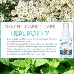 Petstoral Dog Not Here & Here Potty Training Spray Kit, Puppy Essentials. Pee Here Corrector Spray, Prevent Your Pet from Soiling The Carpet. Citrus and Mint, 1.69 fl oz Eachal