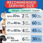 BARK&SPARK Dog Allergy Relief Chews (180 Immune Treats) - Anti-Itch Skin & Coat Supplement - Omega 3 Fish Oil - Dry & Itchy Skin Relief Treatment Pills - Itching, Paw Licking & Hot Spots