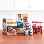 Amazon Brand - Wag Adult Premium Nutrition Dry Dog Food, Supports Stomach and Skin Health, Salmon and Brown Rice, 30 lb Bag