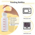 Pet Nursing Bottle, Nursing Bottle Kits, Replacement Cat Feeding Bottles for Newborn Kittens, Puppies, Rabbits, Small Animals Dog