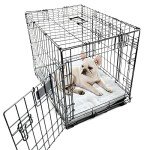 Dog Crate Mat(24" X 18"), Small Dog Bed for Crate, Soft Plush Dog Bed Pad Machine Washable Crate Pad, Dog Sleeping Mat with Anti Slip Bottom