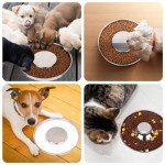 4 Pack Stainless Steel Dog Bowls, Metal Dog Food and Water Bowl Set for Small Dogs Cats, Puppy Feeders for Multiple Puppies Kittens, Whelping Supplies