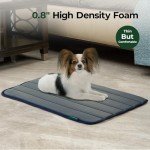 BALANCE Dog Crate Pad, Dog Foam Crate Mat Kennel Pad, Washable Water-Resistant Pet Bed Flat Dogs Cage Mat for Small Dogs