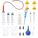Kitten Bottle Feeding Kit, Pet Bottle, Silicone Nipples, 10 FR Feeding Tube, Pet Pill Shooter, Aspirator Bulb, Small Animal Feeding Supplies, for Tiny Animal, Kitten, Puppy, Rabbit, Squirrels