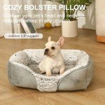 Dog Beds Small Medium Large Size Dog, Rectangle Cat Bed for Indoor Crate Sofa and Backseat of a Car, Non-Slip Bottom Breathable Soft Couch