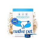Native Pet Probiotics for Dogs - Dog Probiotics Powder for Digestive Health, Gut Support, & Immune Boost – Vet-Formulated Powder for Maximum Potency with Digestive Enzymes & Prebiotics - 30 Scoops