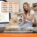 Hip & Joint Health - Glucosamine for Dogs Soft Chews, Joint Supplement for Dogs with Glucosamine Chondroitin, MSM, Turmeric, Anti Inflammatory, Support + Mobility (Chicken 90ct)