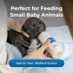 PetAg Nurser Bottle - 2 oz, Pack of 6 - Promotes The Natural Feeding of Liquids - Designed for Small Animals - Durable & Easy to Clean
