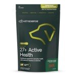 VetriScience Senior 27+ Active Health Daily Chewable Multivitamins for Senior Dogs, with Vitamins, Minerals & Antioxidants, Health & Wellness Support, Soft Chews, Veggie, 60 Count - New Look