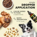 Billion Pets - Hemp Oil for Dogs and Cats - Helps with Anxiety, Pain, Stress, Sleep, Arthritis, Seizures Relief - Hip and Joint Support - Calming Drops Treats