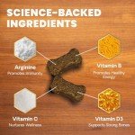 VetriScience Senior 27+ Active Health Daily Chewable Multivitamins for Senior Dogs, with Vitamins, Minerals & Antioxidants, Health & Wellness Support, Soft Chews, Veggie, 60 Count - New Look