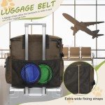 Dog Travel Bag Airline Approved–Pet Travel Tote with Collapsible Bowls,Food Containers & Feeding Mat–Multi-Pocket Organizer for Dogs & Cats, Durable & Water-Resistant for Hiking,Trips,Outdoors