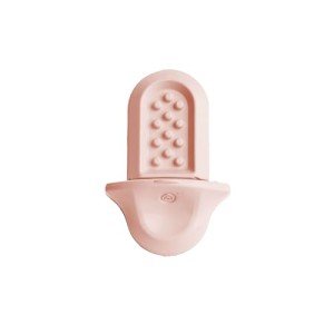 Diggs Groov Crate Training Aid for Puppies - Dog Crate Licking Toy and Puppy Training Aid - Safe, Calming Dog Enrichment Kennel Toy (Blush)