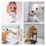 Diggs Groov Crate Training Aid for Puppies - Dog Crate Licking Toy and Puppy Training Aid - Safe, Calming Dog Enrichment Kennel Toy (Blush)
