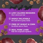 Cloud Star Tricky Trainers Soft & Chewy Dog Training Treats 14 oz. Bag, Liver Flavor, Low Calorie Behavior Aid with 360 treats