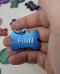 Pet ID Tag Custom for Dog Cat Personalized | Many Shapes and Colors to Choose from | Made in USA | Strong Anodized Aluminum