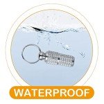 Extodry 5 Pack Custom Pet ID Tags, Dog Tags with Name Tag and Tel Address, Silver Accessories