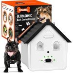 Anti Barking Device for Dogs, Ultrasonic Dog Bark Deterrent Devices Safe for Dogs, Dog Barking Control Devices Up to 50 Ft Range Dog Training & Behavior Aids, Anti Barking Device for Dogs Indoor