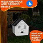 Anti Barking Device for Dogs, Ultrasonic Dog Bark Deterrent Devices Safe for Dogs, Dog Barking Control Devices Up to 50 Ft Range Dog Training & Behavior Aids, Anti Barking Device for Dogs Indoor
