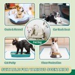 IMMCUTE Puppy Pee Pads 22"x23"-100 Count | Dog Pee Training Pads Super Absorbent & Leak-Proof | Disposable Pet Piddle and Potty Pads for Puppies | Dogs | Doggie| Cats | Rabbits